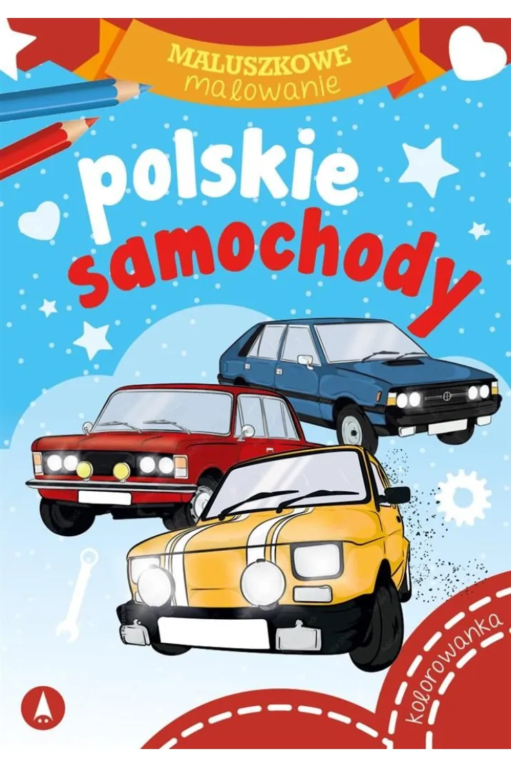 Malowanka A5 Maluszkowe malowanie. Polskie samochody SKRZAT 075397 miniaturka