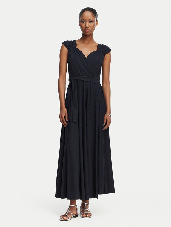 Marella Sukienka koktajlowa Rollio 2615621062 Granatowy Regular Fit