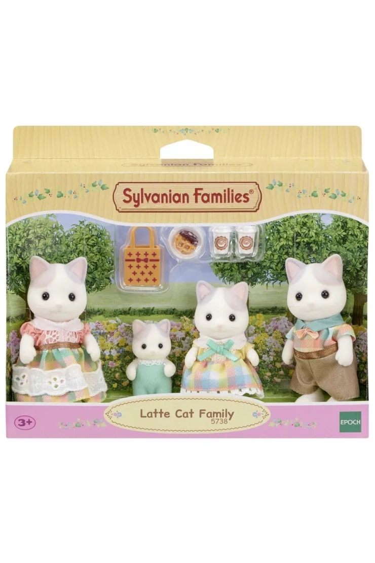 Sylvanian Families Rodzina kotów Latte Cat Family 5738