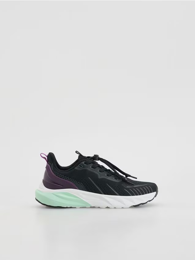 Reserved - Sportowe sneakersy - czarny