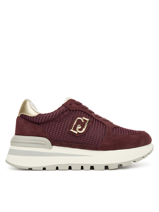 Liu Jo Sneakersy Amazing 25 BF5049 PX027 Bordowy