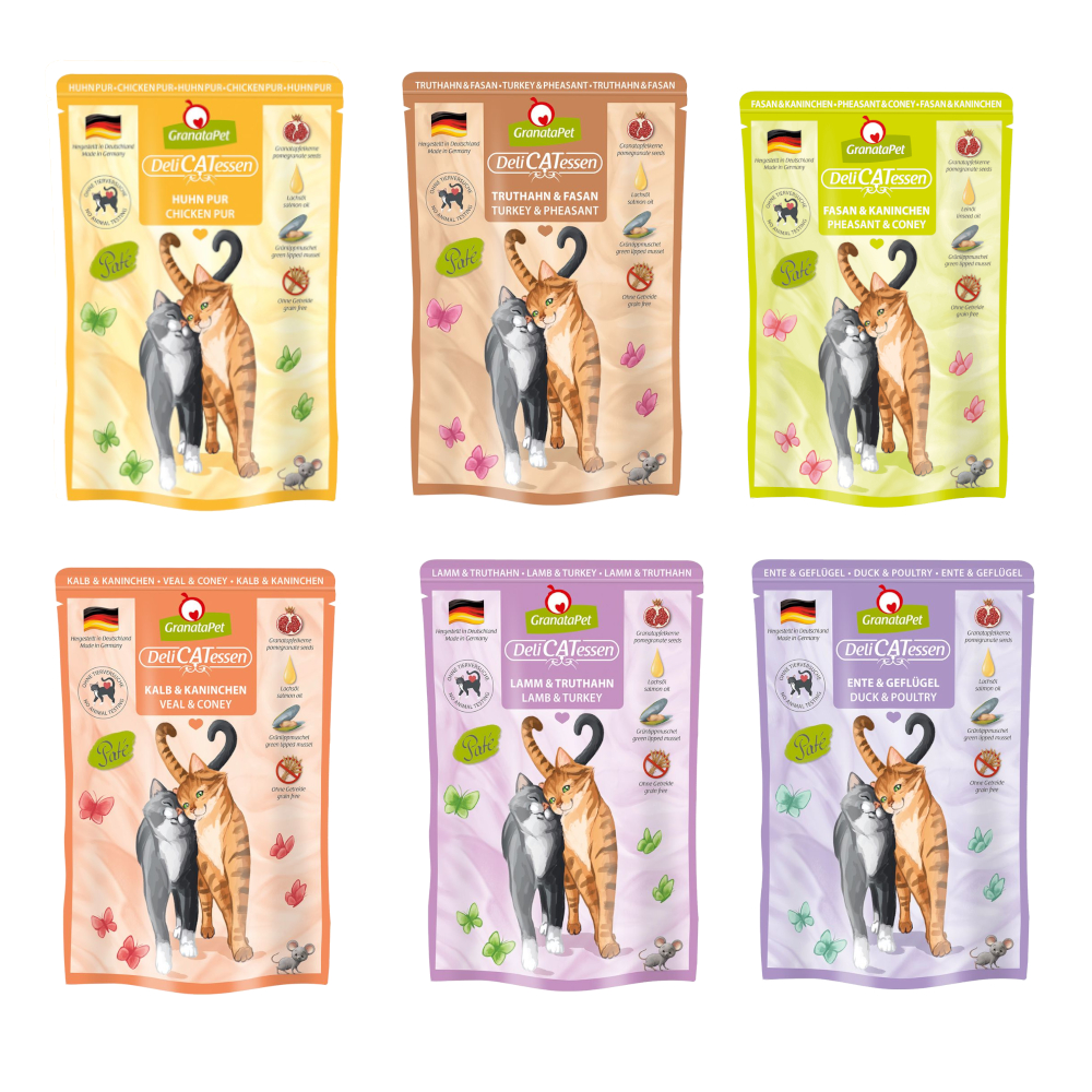 Korzystny pakiet GranataPet DeliCatessen, 24 x 85 g - Pakiet mieszany III
