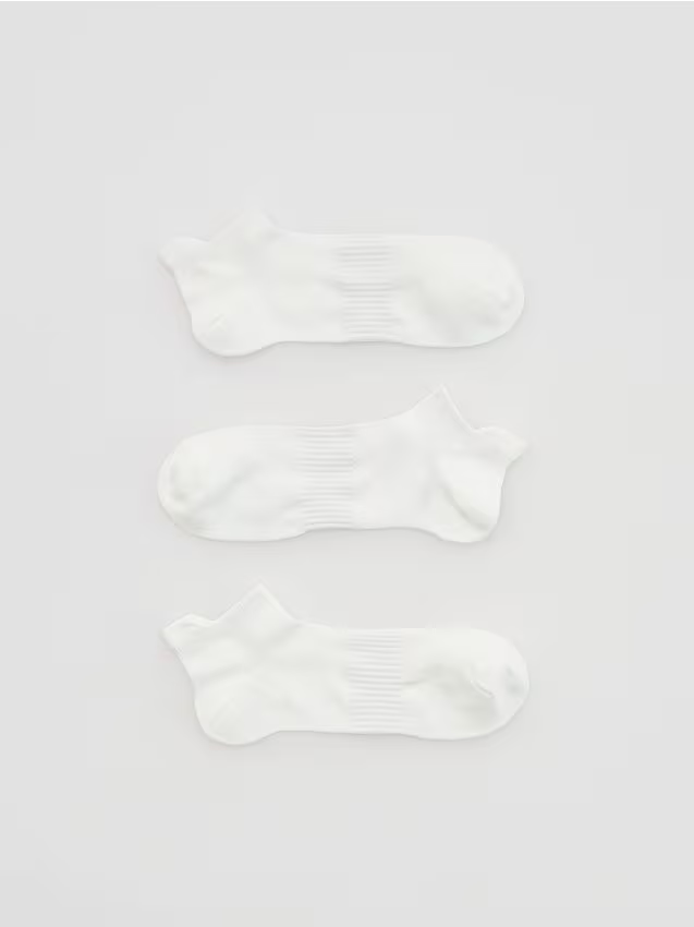 Reserved - 3 pack stopek Quick dry - biały