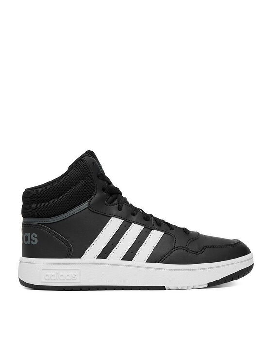 adidas Sneakersy HOOPS MID 3.0 K GW0402 Czarny