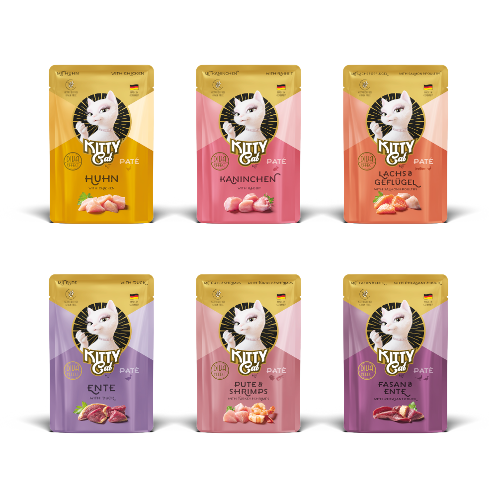 Korzystny pakiet KITTY Cat Paté 24 x 85 g - Pakiet mieszany III (6 smaków)