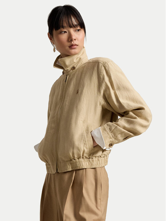 Polo Ralph Lauren Kurtka przejściowa 211938915008 Beżowy jasny Relaxed Fit
