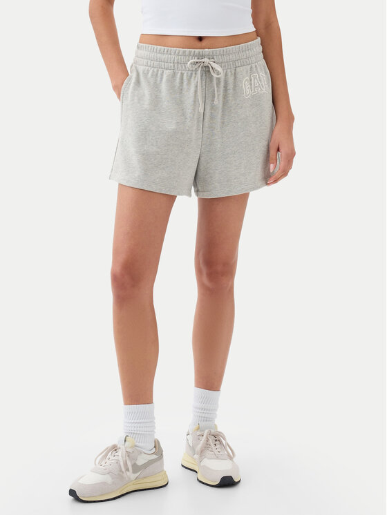 Gap Szorty sportowe 870535-00 Szary Regular Fit