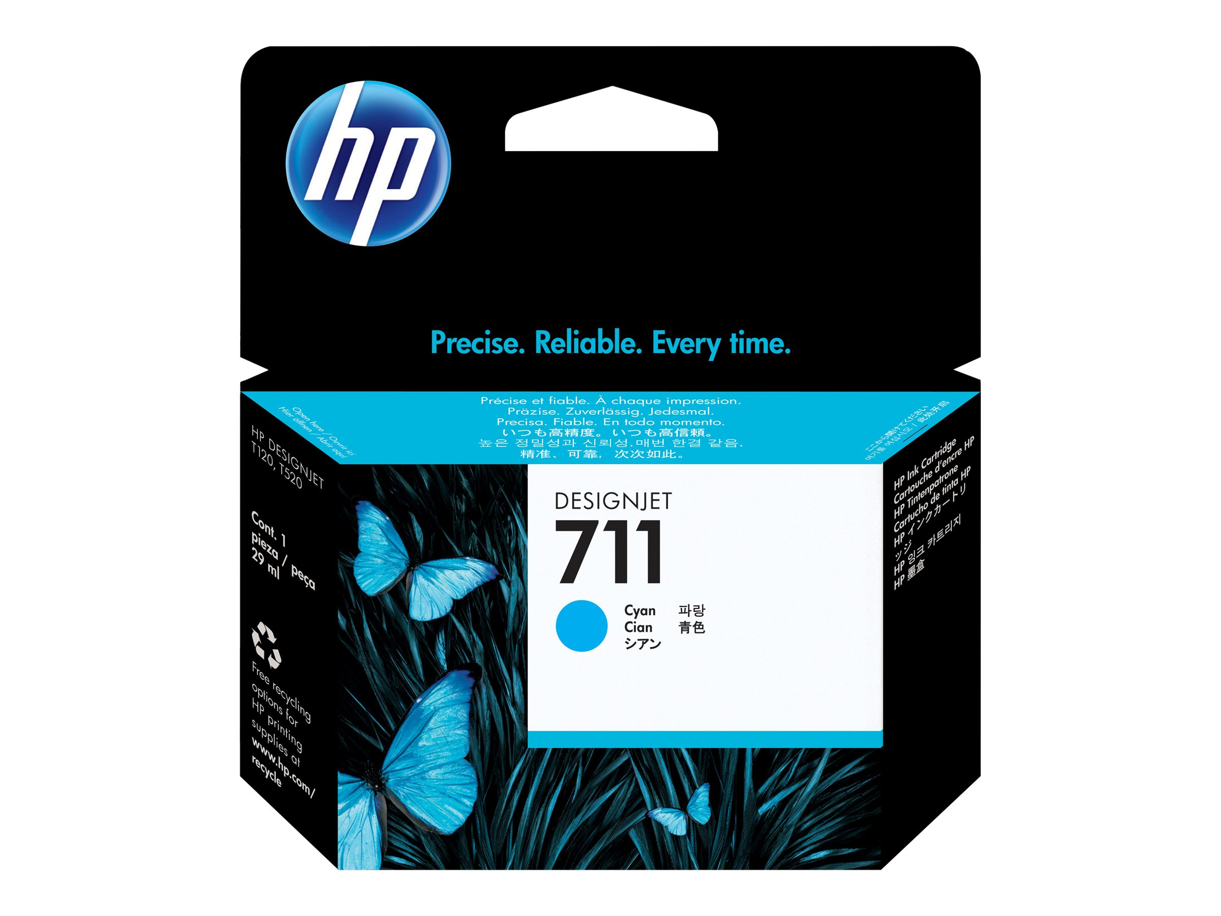Wkład HP 711 Cyan CZ130A 29ml