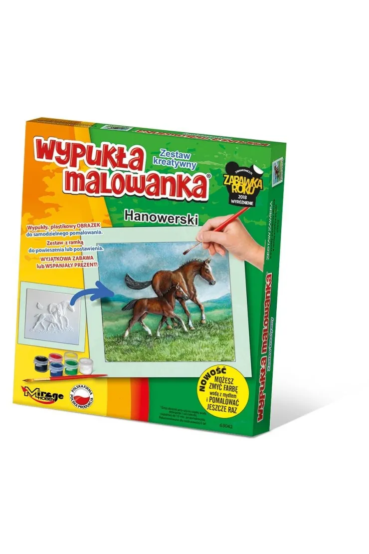 Wypukła malowanka Konie - Hanowerski