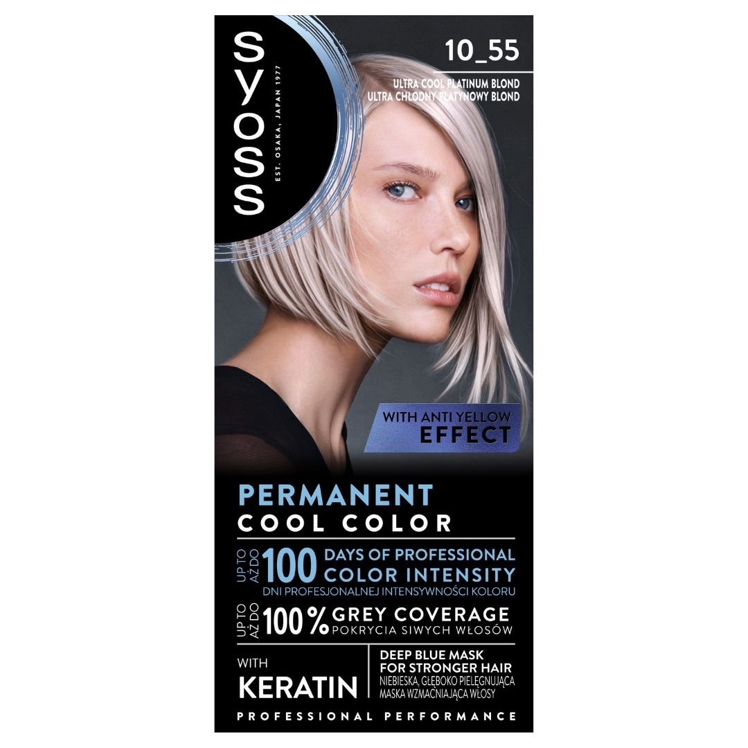 Syoss farba od włosów 10-55 ultra platynowy blond