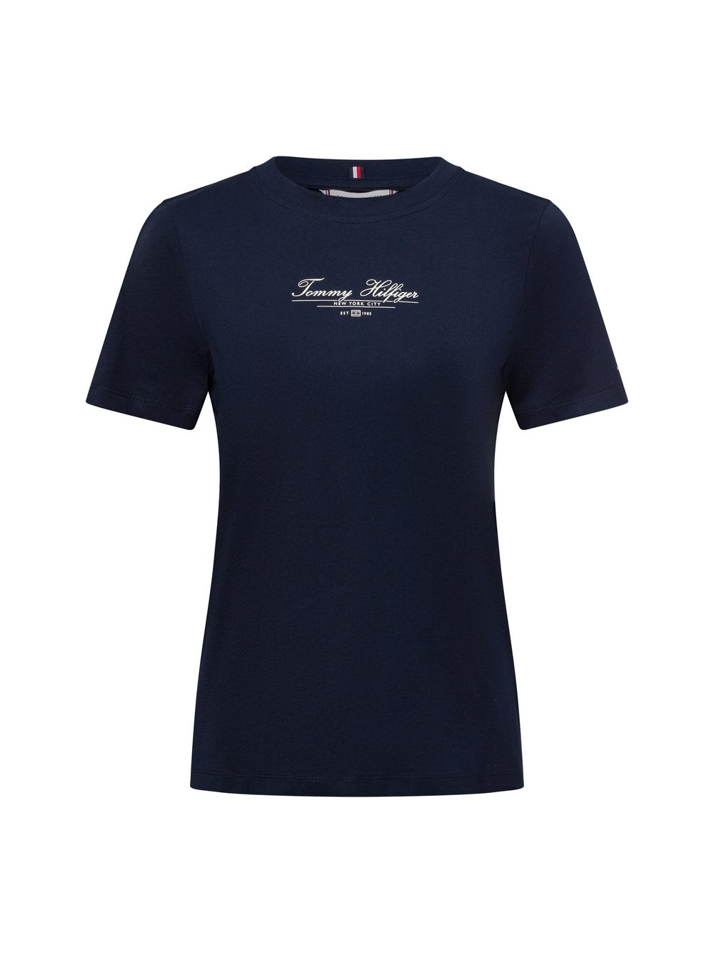 Tommy Hilfiger Koszulka damska Kobiety Bawełna niebieski, XS