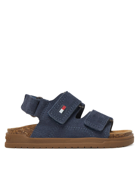 Tommy Hilfiger Sandały T3X2-34394-1899806 S Granatowy