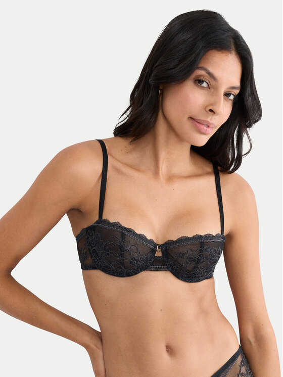 Triumph Biustonosz balkonetka Comfort Allure 10226412 Czarny