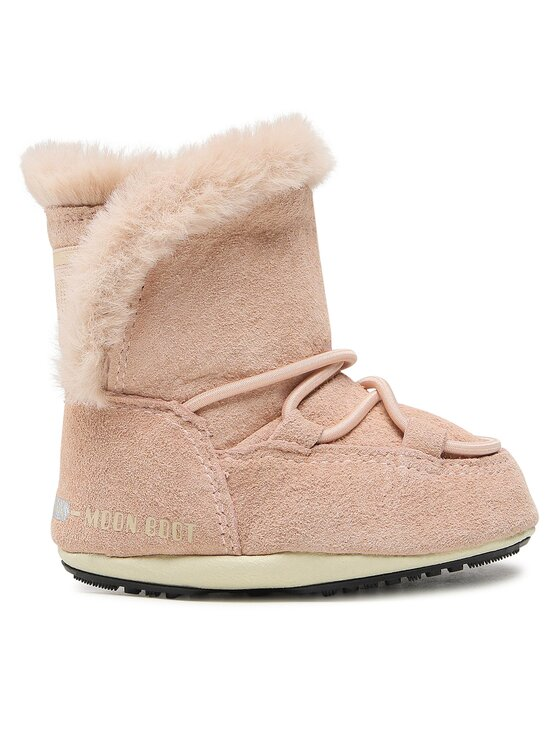 Moon Boot Śniegowce Crib Suede 34010300003 M Różowy