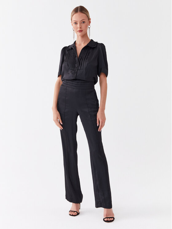 Zadig & Voltaire Kombinezon Calliope WWJU00027 Czarny Regular Fit