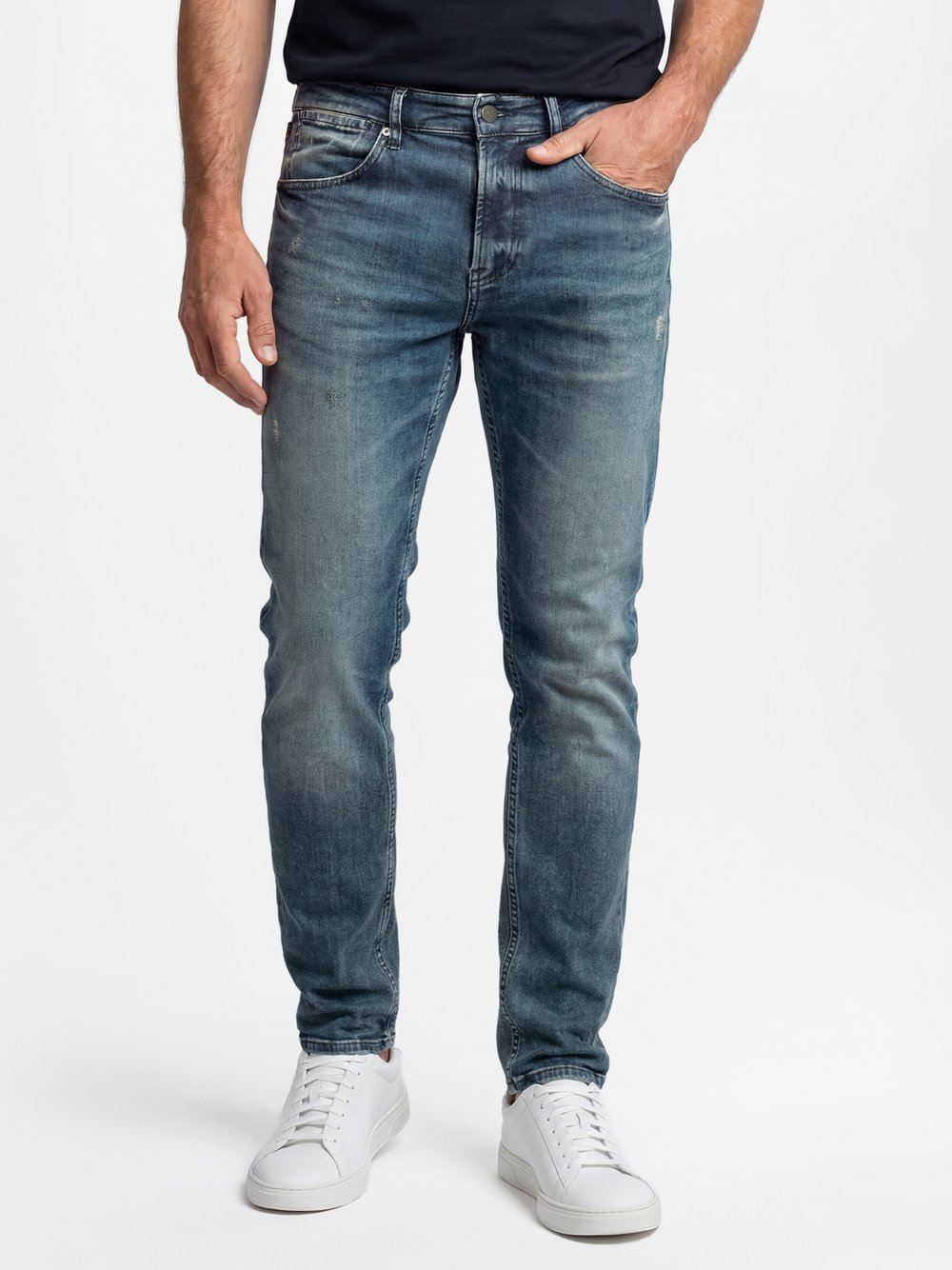 BOSS Orange Dżinsy - Onyx Slim Taper Mężczyźni niebieski, 34-32