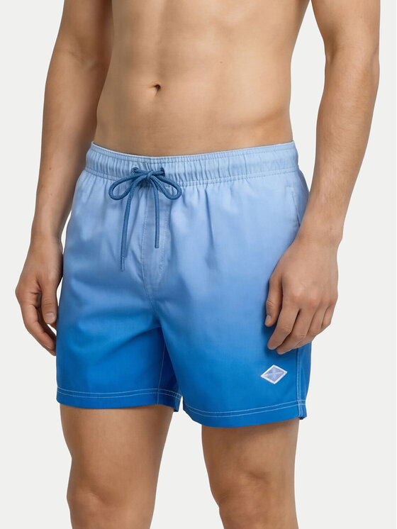 Jack & Jones Szorty kąpielowe Maui Horizon 12291438 Niebieski Regular Fit