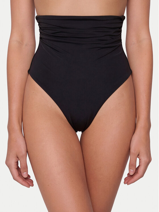 Max Mara Beachwear Dół od bikini Saali 2616821159 Czarny