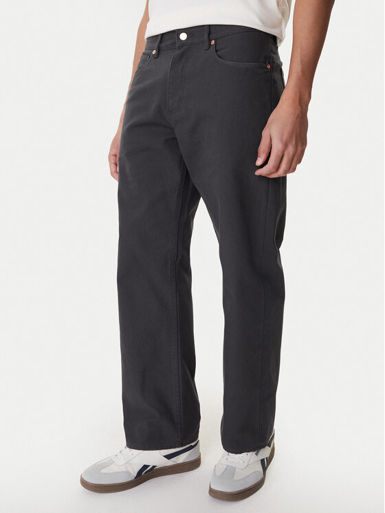 RVCA Spodnie materiałowe Dayshift 23A113502 Szary Relaxed Fit