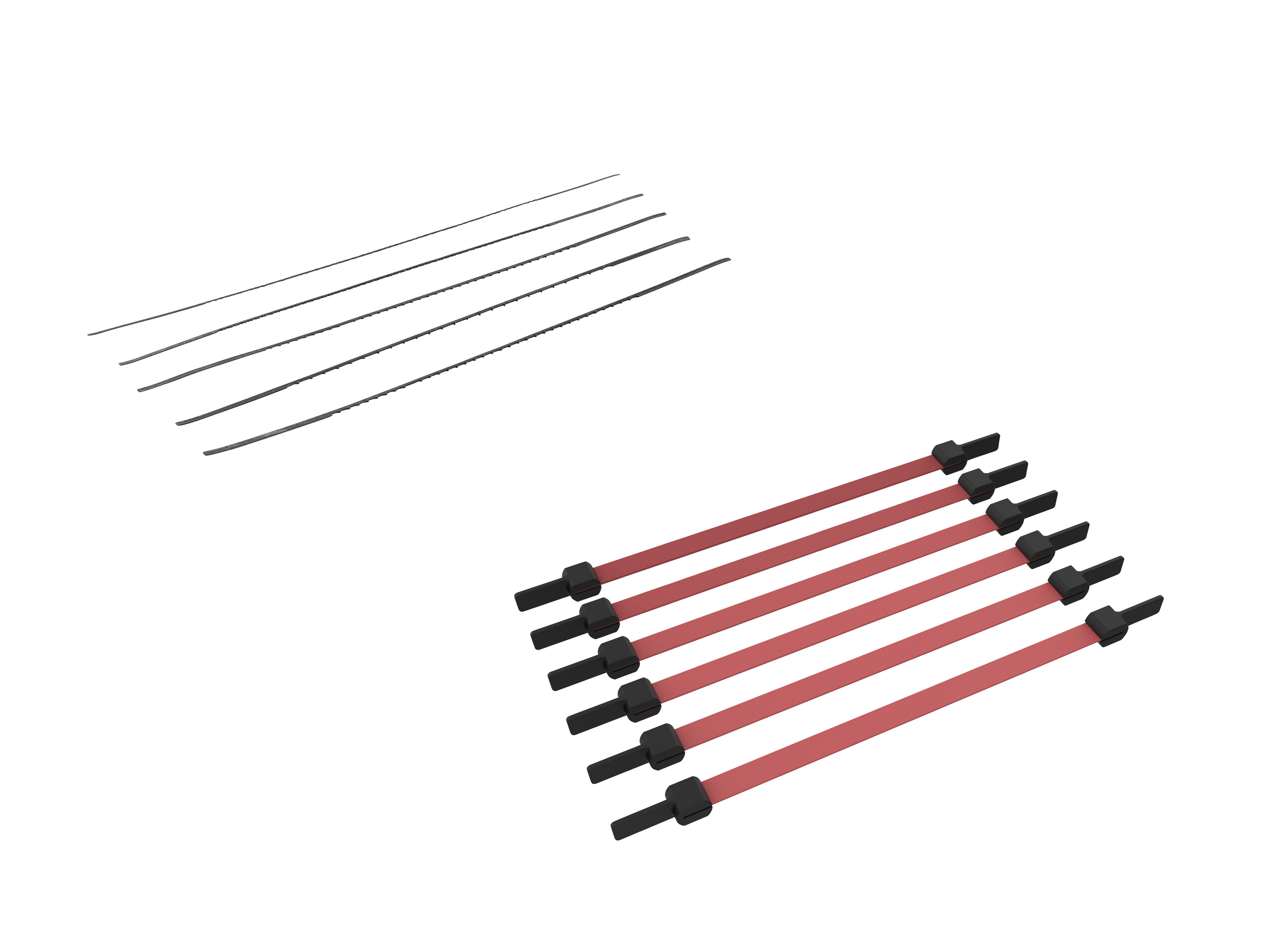 PARKSIDE® Zestaw brzeszczotów lub Zestaw taśm szlifierskich, 60 sztuk / 6 sztuk