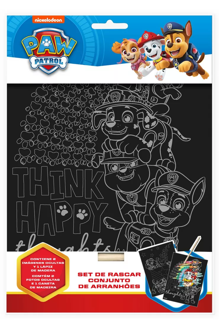 Zestaw kreatywny Wydrapywanka PAW PATROL Psi Patrol PW19756