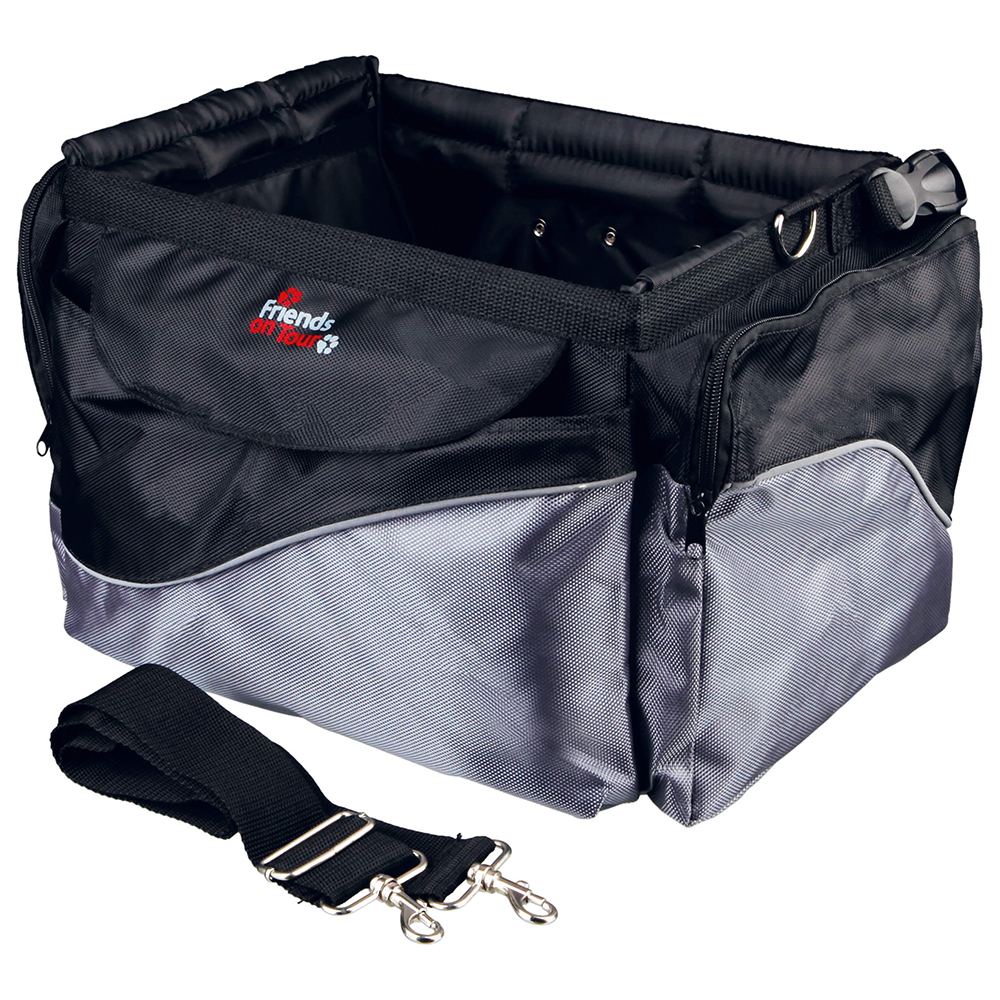 Trixie Friends on Tour de Luxe torba transportowa na rower - Dł. x szer. x wys.: 41 x 26 x 26 cm miniaturka