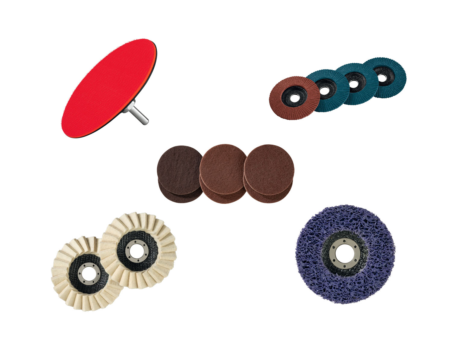 PARKSIDE® Akcesoria do szlifierki kątowej Ø 115 mm, 1 szt. lub 1 zestaw