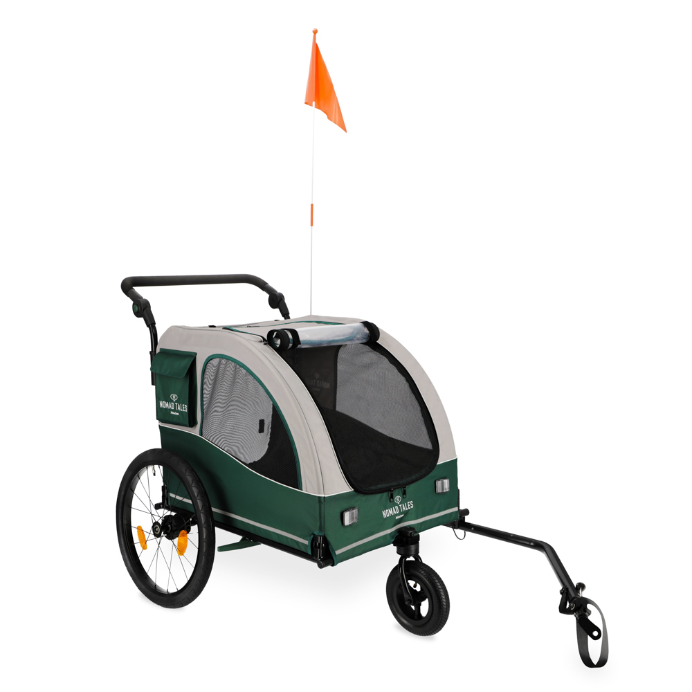 Nomad Tales Spirit przyczepka do roweru elektrycznego - Dł. 145 x szer. 84 x wys. 103 cm, do 45 kg miniaturka