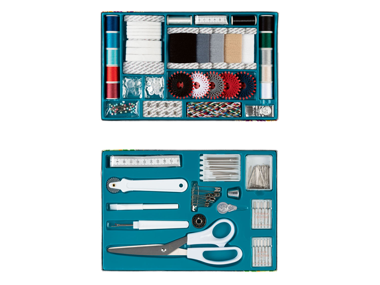 crelando® Zestaw akcesoriów krawieckich, 160 lub 96 el. miniaturka