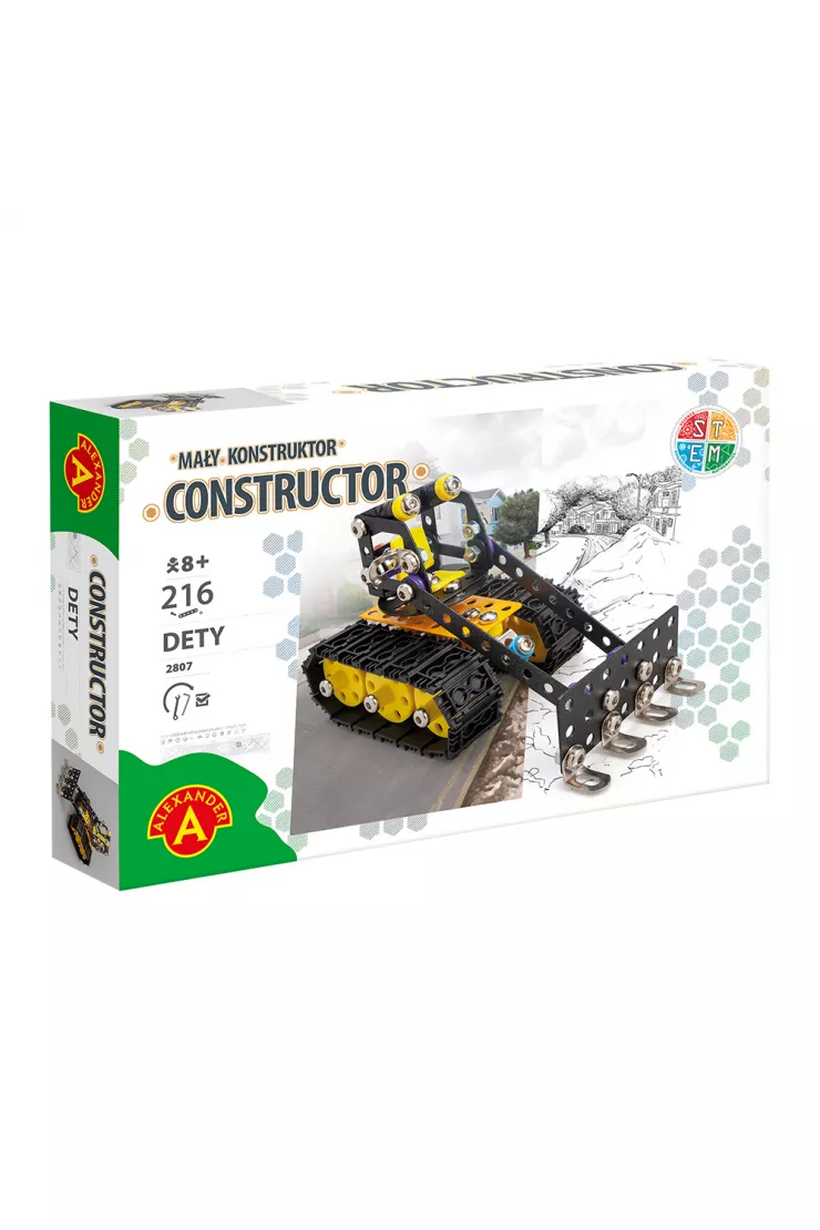  Mały konstruktor 216 el. Dety