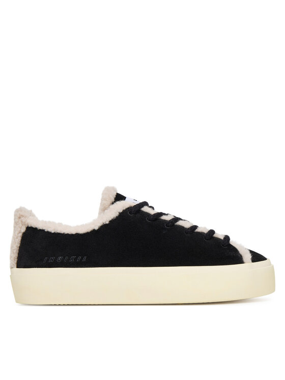 Inuikii Sneakersy Shearling Low 1001.001.0242 Czarny