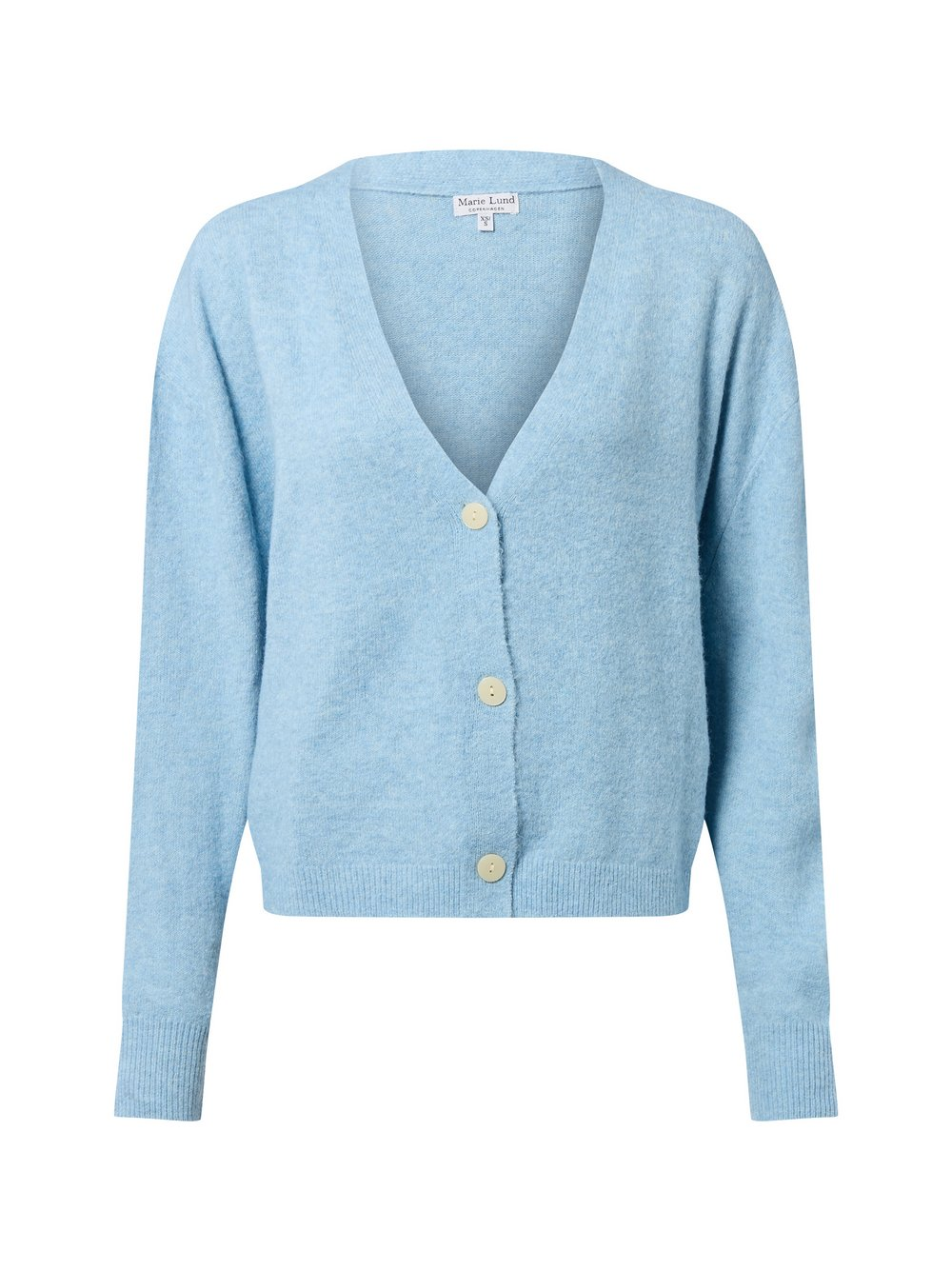 Marie Lund Kardigan damski z zawartością wełny Kobiety niebieski, XS/S