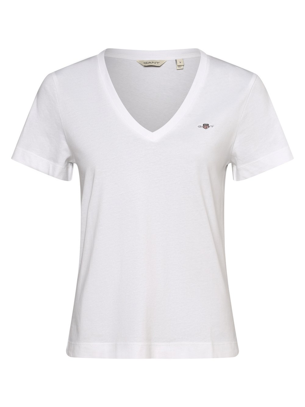 Gant T-shirt damski Kobiety Dżersej biały, XXL