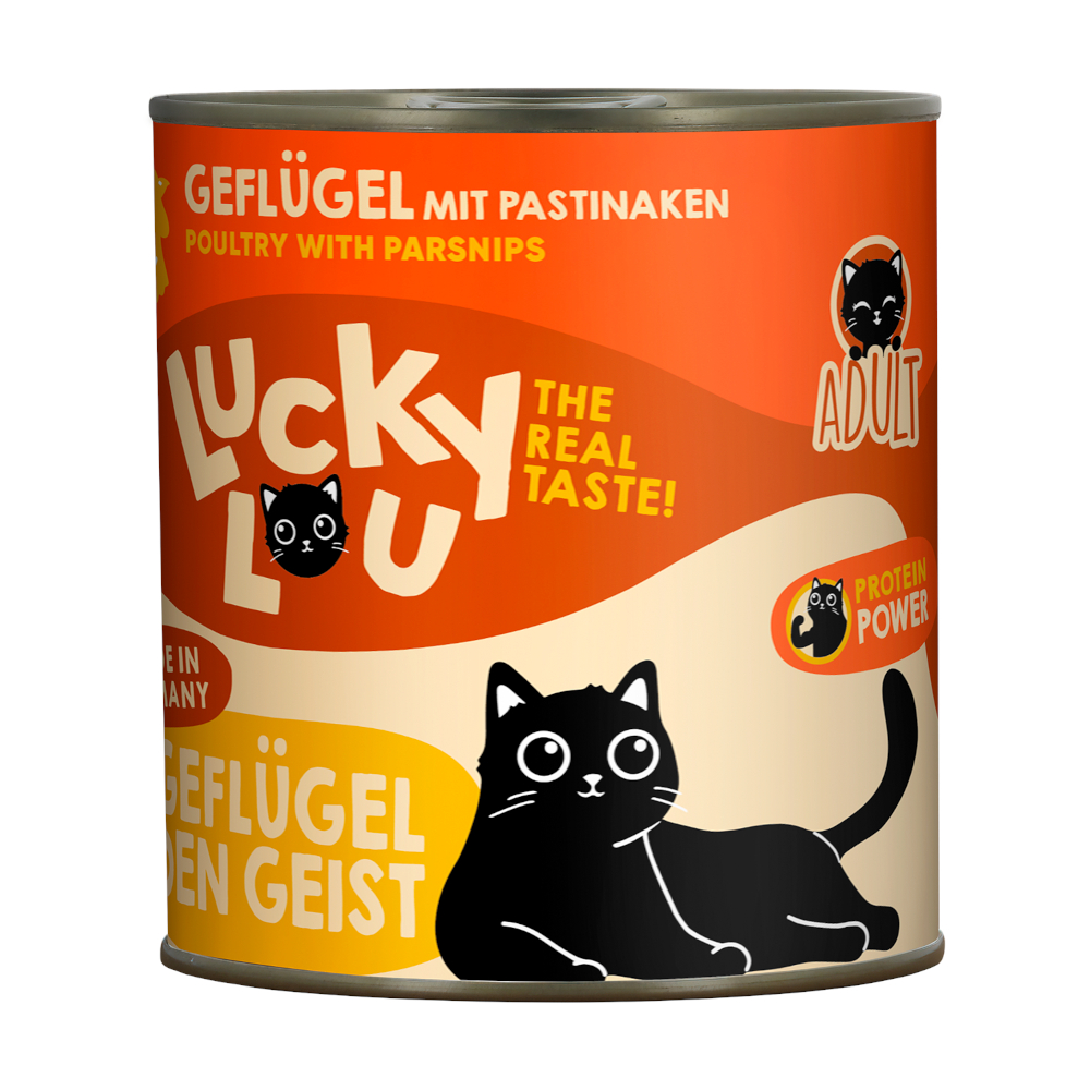 Korzystny pakiet Lucky Lou Adult, 2 x 800 g - Drób
