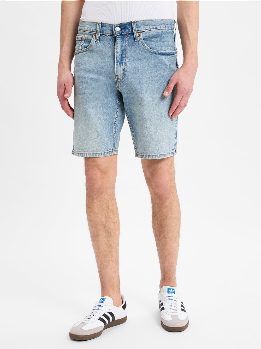 Levi's Męskie szorty jeansowe - 445 Mężczyźni Bawełna niebieski, 31