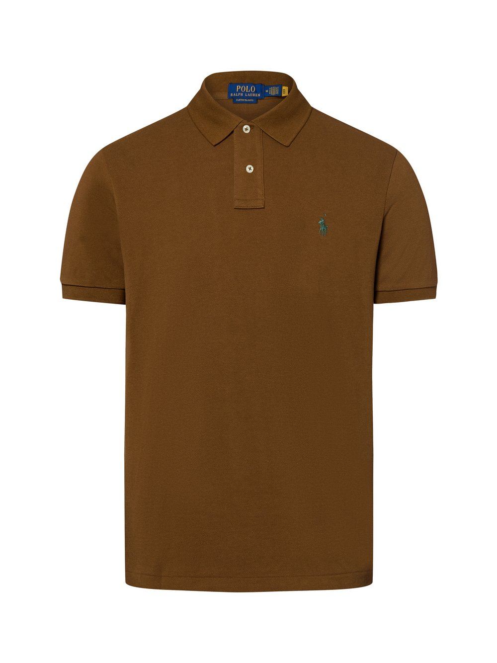 Polo Ralph Lauren Męska koszulka polo Mężczyźni Bawełna brązowy, S