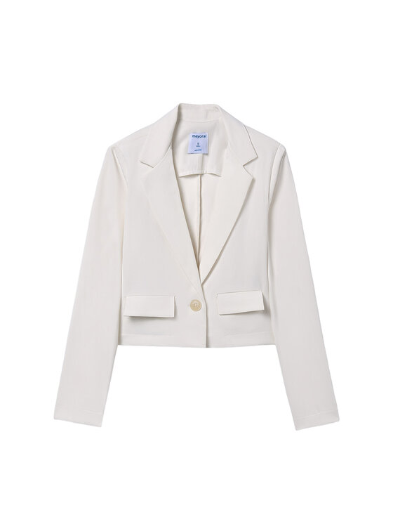 Mayoral Marynarka 6403 Biały Regular Fit
