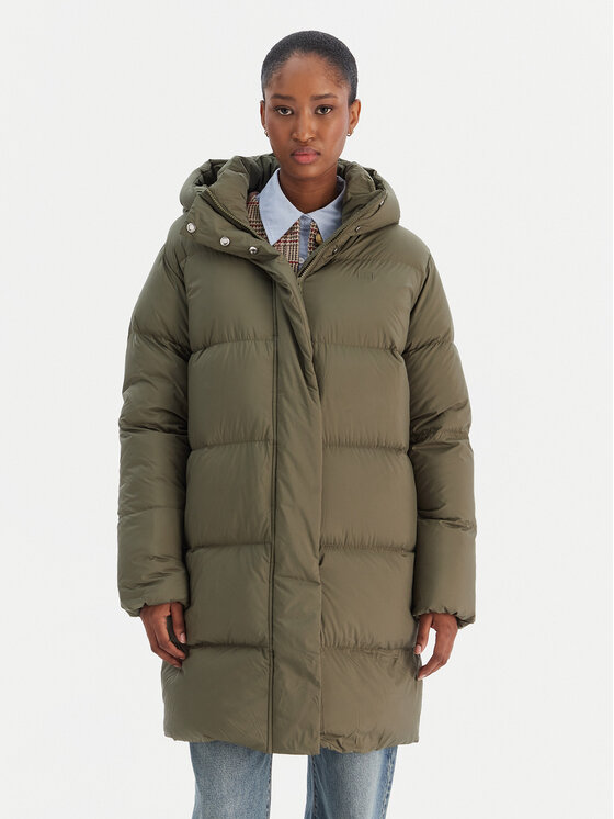 Tommy Hilfiger Kurtka puchowa Modern WW0WW46535 Zielony Regular Fit