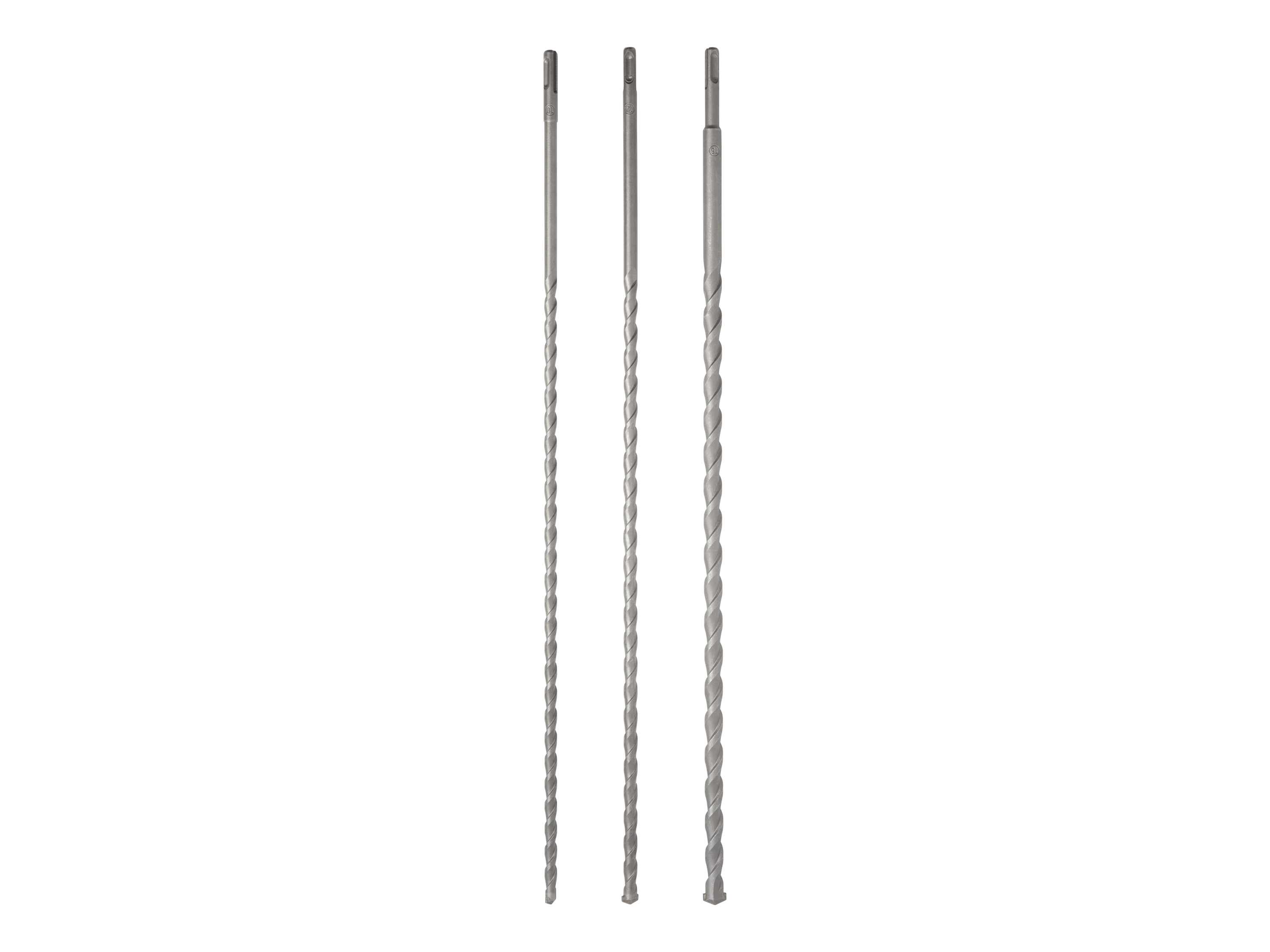 PARKSIDE® Dłuto długie / Wiertło  (Wiertła do kamienia, 3 szt.)