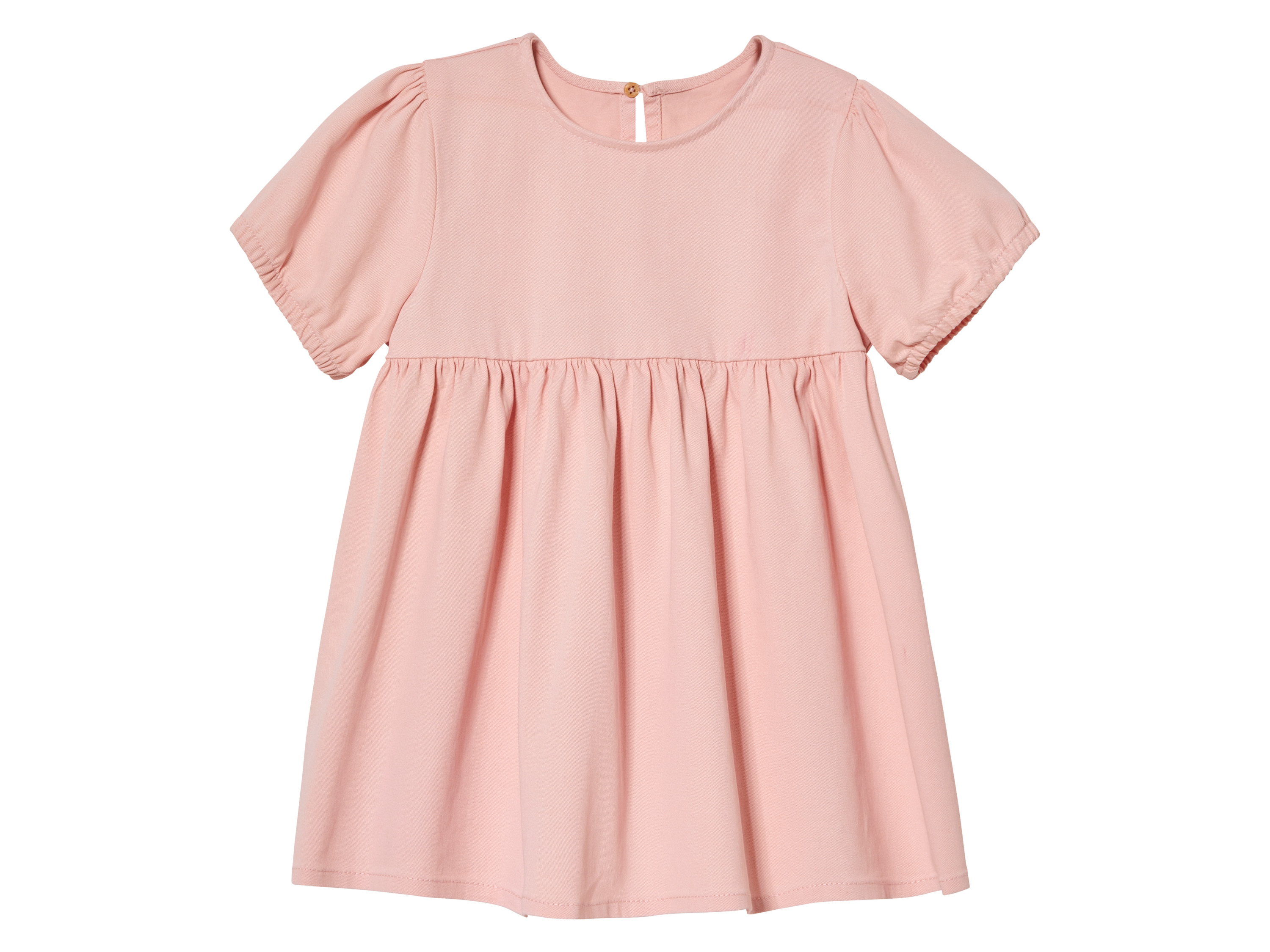 lupilu® Sukienka jeansowa dziecięca z bawełny (Różowy, 116)