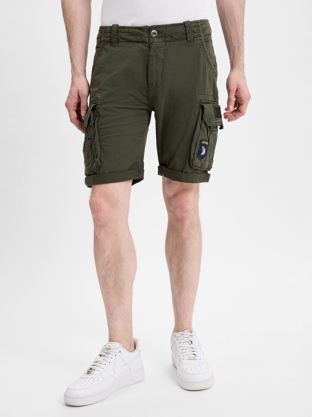 Alpha Industries Spodenki Mężczyźni Bawełna zielony, 34
