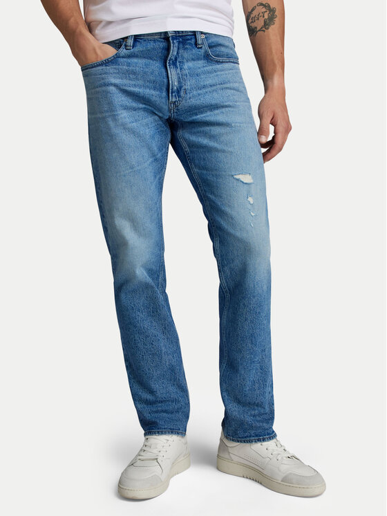 G-Star Raw Jeansy Mosa D23692-D503 Niebieski Straight Fit