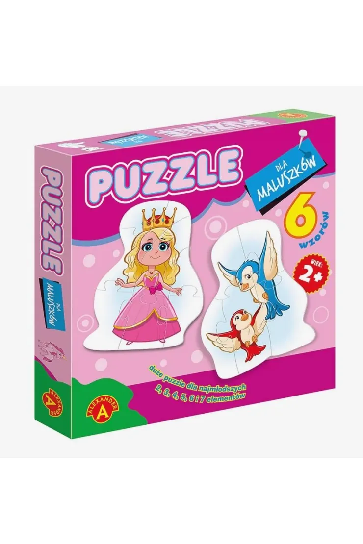 Puzzle dla maluszków Królewna
