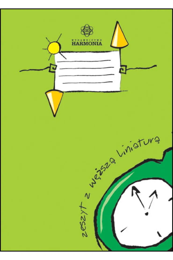 Zeszyt A5 z węższą liniaturą