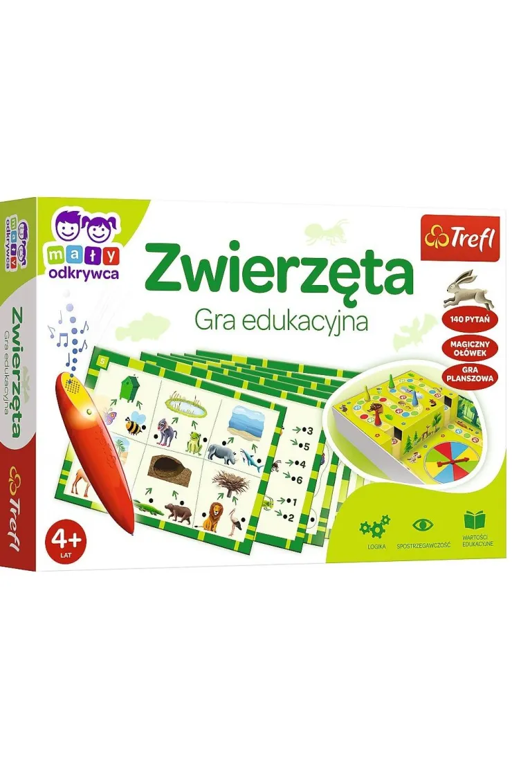 Zwierzęta. Magiczny ołówek