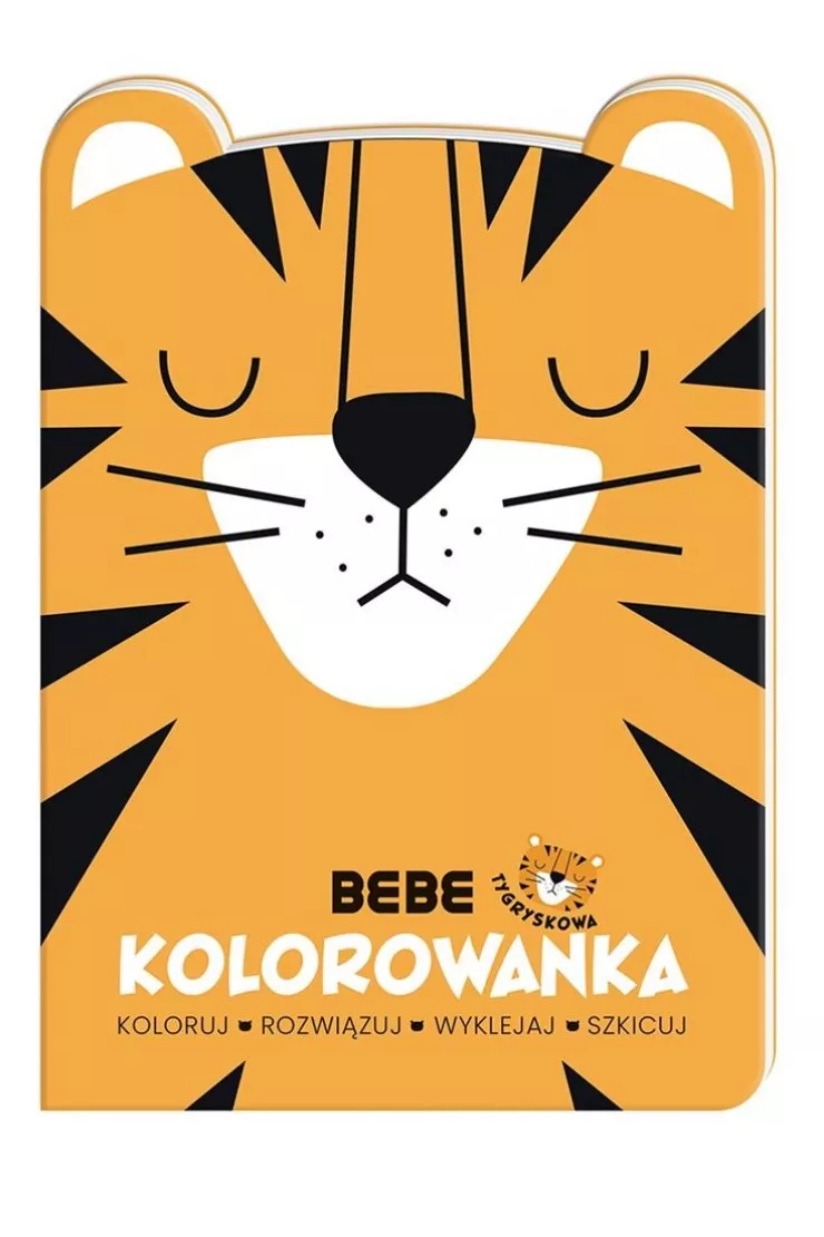 Kolorowanka tygryskowa Bebe