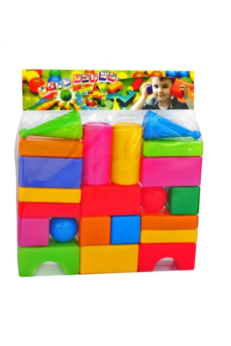  Klocki 22 elementy Baby World CZAKO 025104