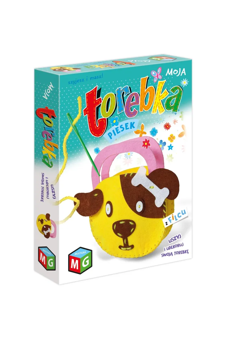 Torebka Piesek z filcu