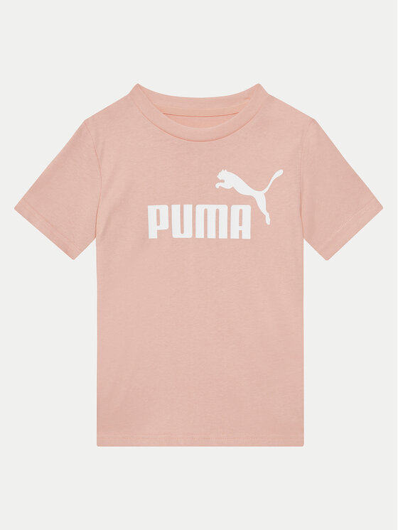 Puma T-Shirt Ess No. 1 Logo 684892 Różowy Regular Fit