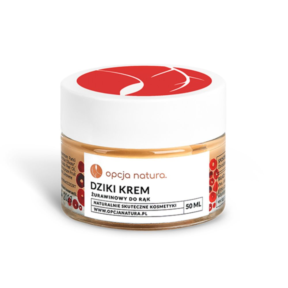 Opcja Natura Dziki Krem z Żurawiną do Rąk 50 ml